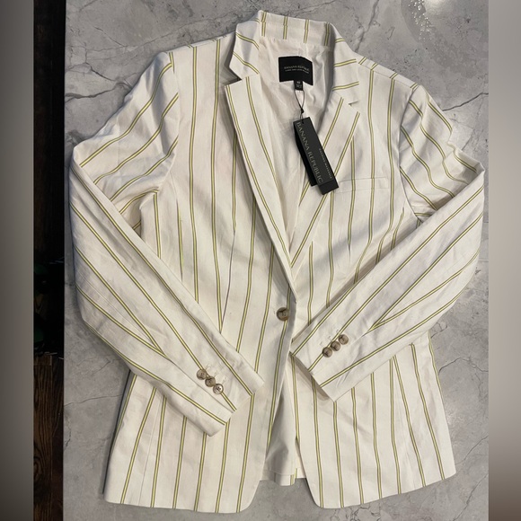 BANANA REPUBLIC Striped Blazer - Picture 4 of 6
